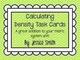 Calculating Density Task Cards