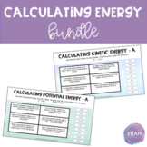 Calculating Energy Activities Bundle