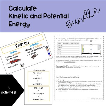 Preview of Calculate Energy Bundle