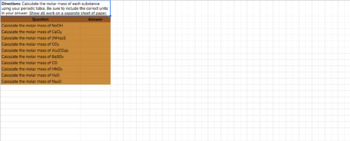 Preview of Calculating Molar Mass Pixel Art