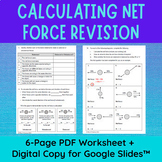 Calculating Net Force with Force Diagrams | PDF Revision W