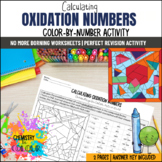 Calculating Oxidation Numbers Chemistry Worksheets Color b