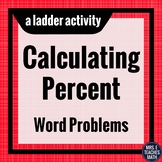 Percent Word Problems Ladder Activity