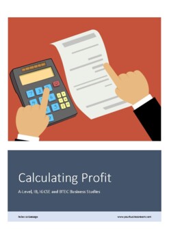 Preview of Calculating Profit for Business Studies