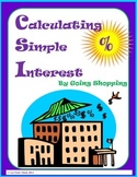 Calculating Simple Interest by Going Shopping