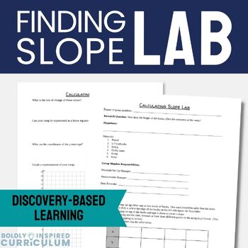 Preview of Finding Slope Discovery Project