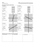 Calculating Slope w/ Tables, Graphs, Formula Worksheet and