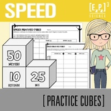 Calculating Speed Activity | Science Formula Practice Cubes