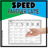 Calculating Speed Formula Practice, Partner Game Activity