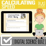 Calculating Speed Quiz | Digital Science Quiz