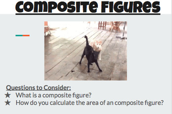Preview of Calculating the Area of Composite Figures