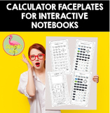 Calculator Faceplates for Interactive Notebooks