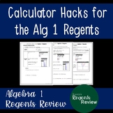 Calculator Hacks for the Algebra 1 Regents Exam