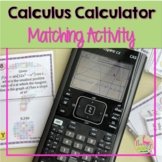 Calculator Matching Task Cards Activity (Calculus)