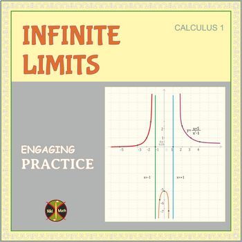 Preview of INFINITE LIMITS - Practice ( 24 limits, 8 graphs)