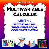 Calculus 3  Multivariable Calculus Unit 1  Exam
