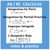 Calculus: 8 - Integration by Parts & by Partial Fraction &