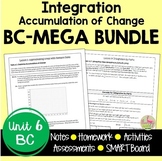 Calculus Integration MEGA Bundle (BC Version - Unit 6)