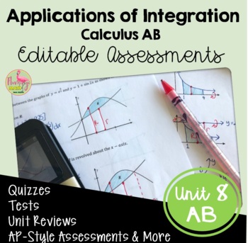 Preview of Applications of Integration Assessments (AB - Version Unit 8)