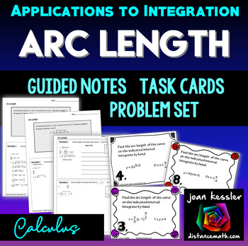 Preview of Calculus Arc Length Applications of Integration