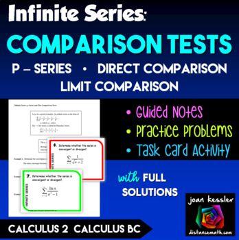 Preview of Comparison Tests for Infinite Series Calculus BC