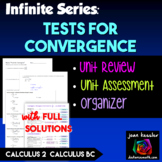 Calculus BC  Tests for Convergence plus Graphic Organizer