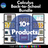 Calculus Back to School Bundle | Google™ Sheets