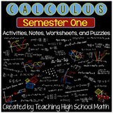 Calculus Bundle-First Semester- Limits, Derivatives, Appli