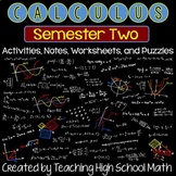 Calculus Bundle - Second Semester- Integrals, Applications