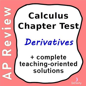 Preview of Calculus Test - Derivatives