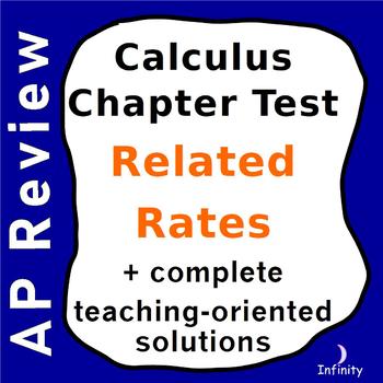 Preview of Calculus Test - Related Rates