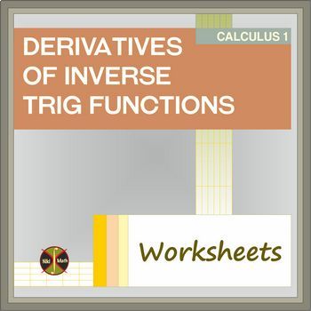 Preview of Derivatives of Inverse Trig Functions (2 WS, 20 problems with solutions)