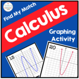 Calculus Find My Match Curve Sketching Activity