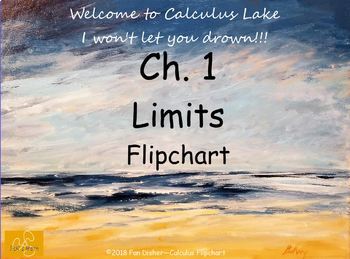 Preview of Calculus Ch. 1: Limits Unit Flipchart