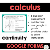 Calculus Google Forms Continuity