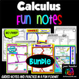 Calculus FUN Notes Bundle