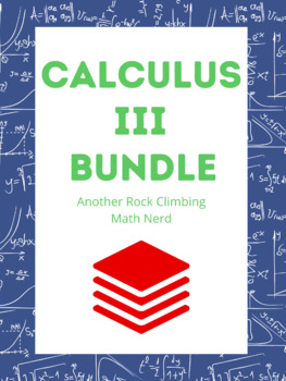 Preview of Calculus III Vectors Unit Full Notes Bundle - SMART Notebook Files