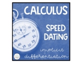 Calculus Implicit Differentiation Speed Dating Worksheet
