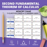 Calculus Integrals: Second Fundamental Theorem of Calculus