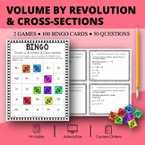 Calculus Integrals: Volume by Revolution & Cross-section M