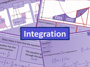 Preview of Calculus - Integration