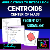 Calculus Integration Centroids Center of Mass Application