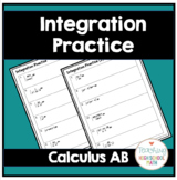 Calculus Integration Practice