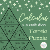 Calculus Integration u-substitution Tarsia Puzzle