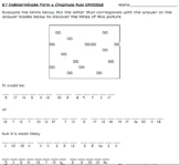 Calculus: L'Hopital's and Indeterminate Form Puzzle Worksheet