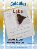 Calculus Lab 7-3: Volume by Disk Hershey Kiss Lab