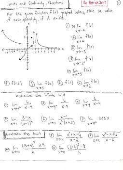 limits and continuity calculus pdf