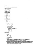 Calculus Packet #4