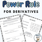 Calculus - Power Rule for Derivatives - CodeBreaker FREEBIE!