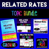 Calculus Related Rates Topic Bundle
